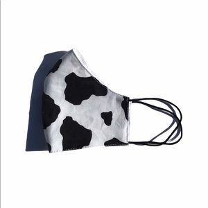 Cow Print Mask